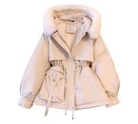 Femmes Fausses Fausses Manteau En Molleton Chaud Vestes D'hiver Veste De Parka Solide Manteaux