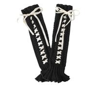Femmes Filles Japonaises Lacets Dans Les Jambes À Bowknot Sweet Coussin Coussin Tricot Volants Volants De Garniture