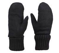 Femmes Gants Laine Moufles Hiver Automne Epais Chaud Mitaines Plein-doigts Tricotés Doux Gloves Extérieur Sport Thermique Anti-vent pour Shopping Ski Snowboard Moto Vélo Cadeaux d'Anniversaire Noël