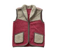 Femmes Gilet de Laine Nefe Laine Mérinos Douillet & Doux Fermeture Éclair