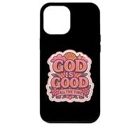 Femmes God is Good All The Time Christian Girl Jésus Christ Coque pour iPhone 12 Pro Max