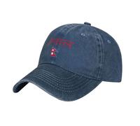 Femmes Hommes Casquette De Cowboy Drapeau du Népal Casquette De Baseball Adjustable Casquettes Sport Retro Casquette Décontractée pour Unisexe Voyages Vélo