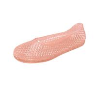Femmes Jelly Flats Mode Slip-on Flats Bout Carré Plage Jelly Chaussures Légères Casual Sandales Plates Respirantes pour Les Voyages en Plein Air