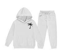 Femmes Jogging Survêtement, Sweat Hoodies À Manches Longues Et Pantalons Longue 2 Pièces, Mode Et Surdimensionné, Streetwear Sport Decontracté Couleur Unie Pour L'automne Et L'hiver