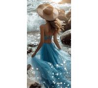 Femmes La pierre Diamond Painting Adulte, Diamond Painting Enfant Débutants, Loisirs Créatifs Adultes,5D DIY Broderie Diamant Kit Complet, Décoration Cadeau Murale, Réduction du Stress 80x160cm N-674