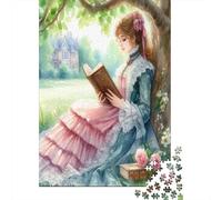 Femmes lisant des Livres |Goût esthétique Victorien| Puzzles Amusants en Famille 38x26cm/1000pcs Adultes