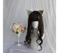 Femmes Lolita perruque Kawaii Cosplay perruque résistant à la chaleur synthétique perruque Halloween carnaval fête Cosplay perruques de cheveux