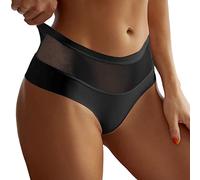 Femmes Maille Arc brodé Dentelle Transparent String Sexy sous-vêtements Dos Pansement évider Culotte String Sexe Slips Body Naissance Cher