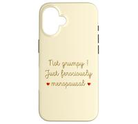 Femmes Ménopausées Drôles Ménopause Coque pour iPhone 16