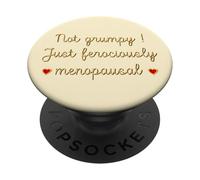 Femmes Ménopausées Drôles Ménopause PopSockets PopGrip Adhésif