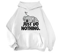 Femmes Mignon Mode Sweat-shirt Sweat-shirt à capuche pour adolescentes Filles Sweats à capuche, Blanc., XXL