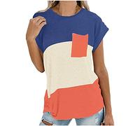 Femmes Mode Couleur Hors épaule Solide Pots Blouses Poches Liées Couture Femmes Chemisier Pull Dos Nu, Orange, S
