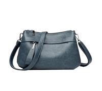 Femmes moyennes Version coréenne du sac à bandoulière simple Atmosphère mère Tous les sacs à bandoulière Grand, bleu, taille unique