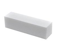 Femmes Nail File Durable Portable Quatre Côtés Manucure Frustration Art Lime A Ongles - Polissoir - Bloc Blanc - Pierre Ponce