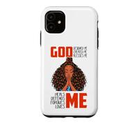 Femmes Noires Dieu, Moi, Prie, Prie-Moi, prière de Sista, Femmes, Filles Coque pour iPhone 11