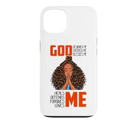 Femmes Noires Dieu, Moi, Prie, Prie-Moi, prière de Sista, Femmes, Filles Coque pour iPhone 13