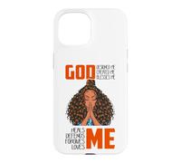 Femmes Noires Dieu, Moi, Prie, Prie-Moi, prière de Sista, Femmes, Filles Coque pour iPhone 15