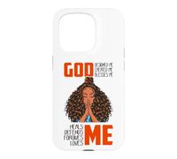 Femmes Noires Dieu, Moi, Prie, Prie-Moi, prière de Sista, Femmes, Filles Coque pour iPhone 15 Pro