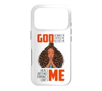 Femmes Noires Dieu, Moi, Prie, Prie-Moi, prière de Sista, Femmes, Filles Coque pour iPhone 17 Pro