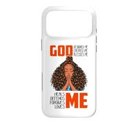 Femmes Noires Dieu, Moi, Prie, Prie-Moi, prière de Sista, Femmes, Filles Coque pour iPhone 17 Pro Max