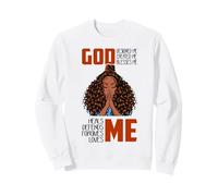 Femmes Noires Dieu, Moi, Prie, Prie-Moi, prière de Sista, Femmes, Filles Sweatshirt