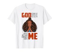 Femmes Noires Dieu, Moi, Prie, Prie-Moi, prière de Sista, Femmes, Filles T-Shirt Graphique avec Valeur