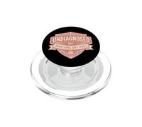 Femmes Non diagnostiquées mais Quelque Chose ne va Pas dire drôle PopSockets PopGrip pour MagSafe
