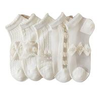 Femmes Nylon Transparentes Maillez Ultrahin Nouveauté Dentelle Mignonnes Voir À Travers Des Chaussettes Claires Cadeaux