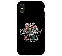 Femmes One Loved Mama Cute Floral for Moms Mother's Day Coque pour iPhone X/XS