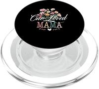 Femmes One Loved Mama Cute Floral for Moms Mother's Day PopSockets PopGrip pour MagSafe