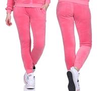 Femmes Pantalon de Jogging Nicki Velours Loisir Survêtement Slim Fit Fuselé