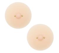Femmes Pastés Cache-tétons Avec Douleurs de Bijoux Pénétrantes Colle de Lingerie Housses de Poitrine Soutien-Gorge Adhésif Accessoire Intimates Pâtes Pour Femmes Avec Crampons Strass, f, taille unique