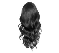 Femmes Perruque Lace Frontal Wig sans colle, cheveux naturels brésiliens et africains, Body Wave, perruque Closure, for femmes Fête quotidienne