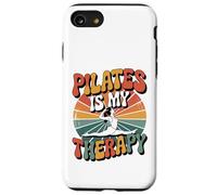 Femmes Pilates is My Therapy Yoga Workout Fitness Lover Coque pour iPhone SE (2020) / 7/8