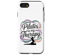 Femmes Pilates is My Therapy Yoga Workout Fitness Lover Coque pour iPhone SE (2020) / 7/8