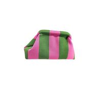 Femmes Pochette Sac Sacs à main en crochet for femmes, sacs de plage de couleur contrastée, sacs tissés d'été, sac à boulettes tricoté for femmes, sac à blocs de couleurs chic for femmes Pour Les Mari
