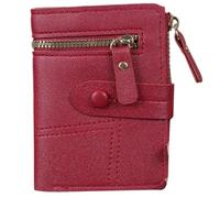 Femmes Portefeuille Simple Bi Portefeuille Pliant Cuir PU Portefeuille Fin Court Portefeuille Petites Poches Porte-cartes Portefeuille Compact Femmes Court, a, Beauté de masse