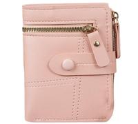 Femmes Portefeuille Simple Bi Portefeuille Pliant Cuir PU Portefeuille Fin Court Portefeuille Petites Poches Porte-cartes Portefeuille Compact Femmes Court, b, Beauté de masse