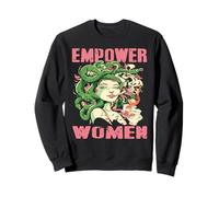 Femmes Puissantes Méduse Mytho Féminisme Sweatshirt