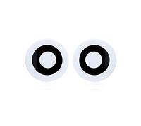Femmes Punk Acrylique Noir Blanc Cercles Boucles D'oreilles Bijoux Cadeau Noir + Blanc Très Pratique et Populaire