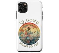 Femmes Qi Gong, Dessin rétro Historique Vintage, Harmony Coque pour iPhone 11 Pro Max