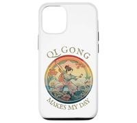 Femmes Qi Gong, Dessin rétro Historique Vintage, Harmony Coque pour iPhone 12/12 Pro