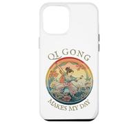 Femmes Qi Gong, Dessin rétro Historique Vintage, Harmony Coque pour iPhone 12 Pro Max