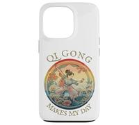 Femmes Qi Gong, Dessin rétro Historique Vintage, Harmony Coque pour iPhone 13 Pro