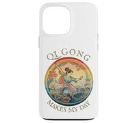 Femmes Qi Gong, Dessin rétro Historique Vintage, Harmony Coque pour iPhone 13 Pro Max