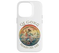 Femmes Qi Gong, Dessin rétro Historique Vintage, Harmony Coque pour iPhone 14 Pro