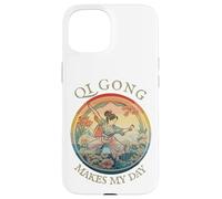 Femmes Qi Gong, Dessin rétro Historique Vintage, Harmony Coque pour iPhone 15
