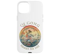 Femmes Qi Gong, Dessin rétro Historique Vintage, Harmony Coque pour iPhone 15 Plus