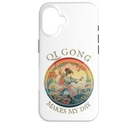 Femmes Qi Gong, Dessin rétro Historique Vintage, Harmony Coque pour iPhone 16