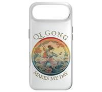 Femmes Qi Gong, Dessin rétro Historique Vintage, Harmony Coque pour iPhone Air